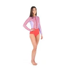 Level Six Mystique 1.2mm Long Sleeve Front Zip Swimsuit - Women's -Water Sports Store image 686